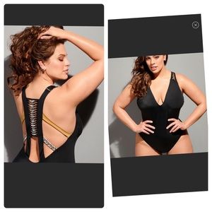 Ashley Graham x Swimsuits For All Cats Meow Swim